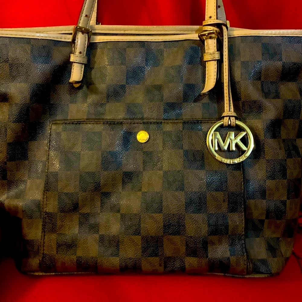 Michael Kors Monogrammed Handbag